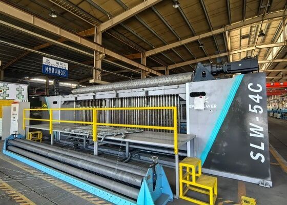 Precise Control Gabion Wire Mesh Machine 5 Axis Volledig Automatisch SLW54C