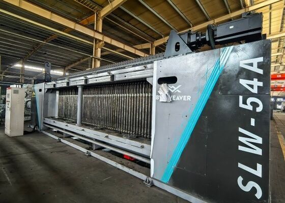 5 Twists Basket Gabion Machine Auto Cutting SLW54A Gabion Basket Machine