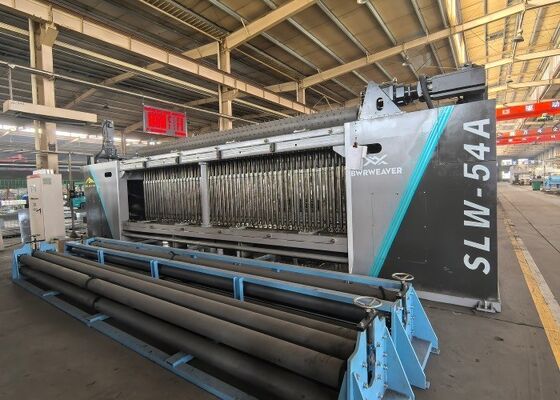 Confiabilidad Durabilidad Máquina de caja de gabión automática Control inteligente SLW54A