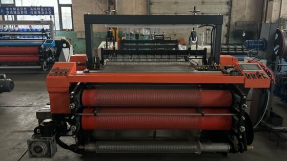 High Volume Production Draadnet Loom Machine Geavanceerde 1600MM Mesh Breedte