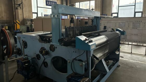 Máquina avanzada de telar malla de alambre de trabajo pesado Optimum Performance Continuous Web Removal