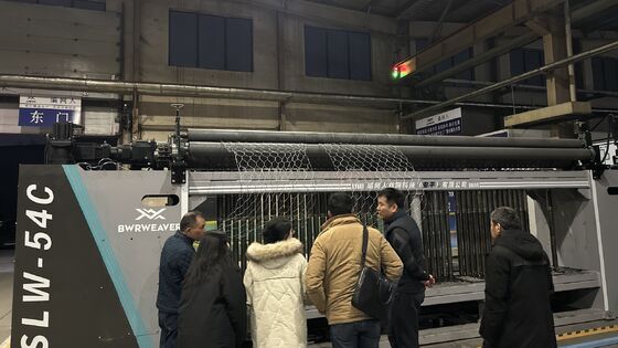 Energiebesparende automatische gabiongasmachine Stabiel draaien 70 cycli/min SLW54