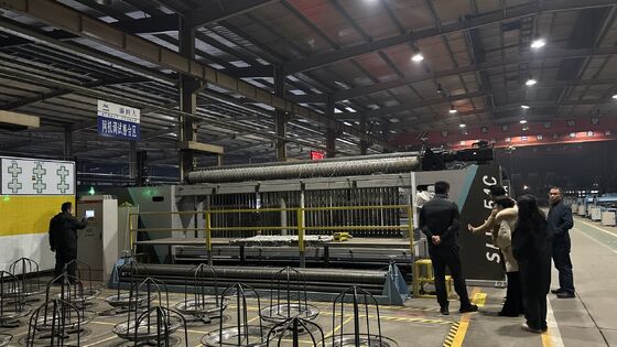 Máquina automática de malla de gabión de alta potencia Control PLC Fácil de operar