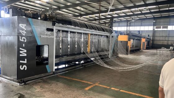 Máquina de fabricación automática de caja de gabión de alta producción fácil de operar SLW54A Máquina de malla de gabión