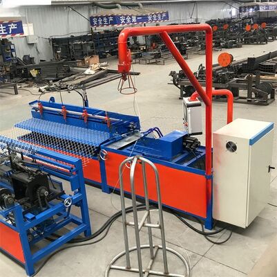 Stabiele prestaties Keten Link Fence Maker Machine Quick Setup