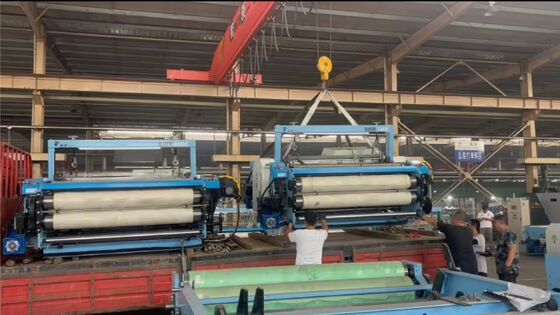1600mm Full CNC Heavy Duty Wire Mesh Weaving Machine With Continuous Web Removal