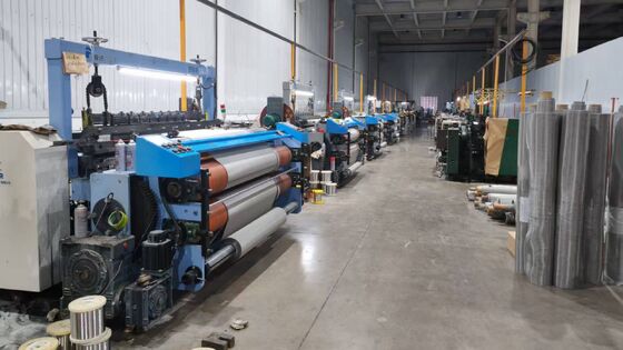 Máquina de fabricación de malla de alambre de tejido de alta precisión