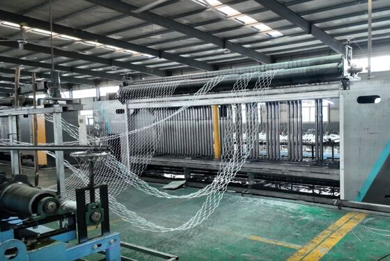 5400mm Width Gabion Production Line With PVC Coated Wire