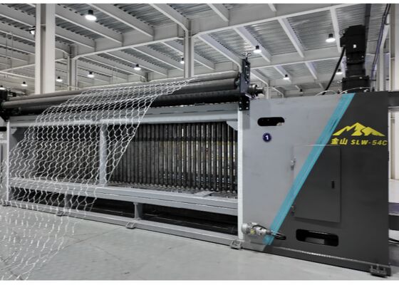 Fully Automatic Gabion Mesh Machine with PLC Intelligent Control Automatic Feeding and Adjustable Mesh Size