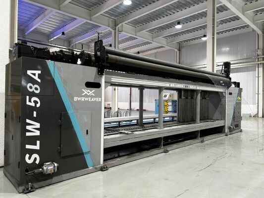 SLW‑58A CNC Gabion Mesh Weaving Machine, 5‑Axis Linkage