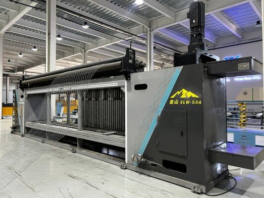 Full CNC SLW58A Gabion Box Machine, Patented 5-Axis Gabion Mesh Production Equipment