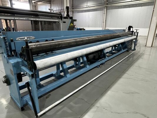 Gabion Box Machine SLW58A, Full CNC 5-Axis Linkage Gabion Mesh Weaving Equipment