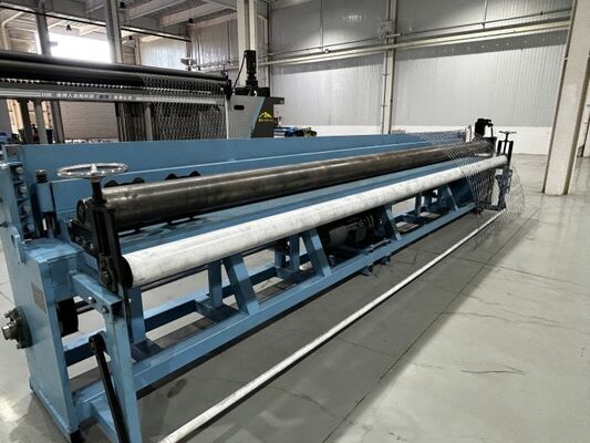 Gabion Box Machine SLW58A, Full CNC Weaving Machine with Remote Diagnosis & PLC HMI