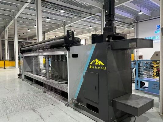 SLW54C 80 × 100 mm CNC Gabion Wire Mesh Machine for Precision Mesh Manufacturing