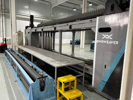 SLW54C 100 × 120 5-Axis Gabion Box Making Machine For Flexible Twist Configuration